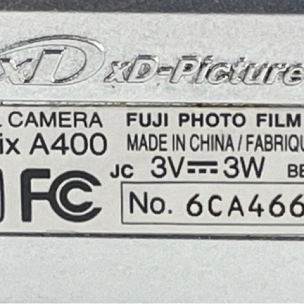 Fujifilm A400 Digital Camera